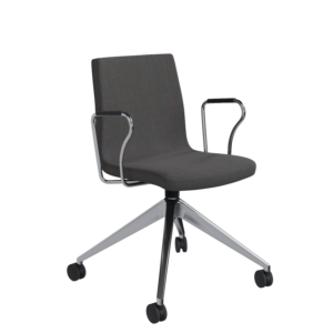 PREMIUM T6, 4-VINGAT STATIV PÅ HJUL MED SNURR