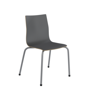 TREVLIG T1, 4-BEN GRÅ LAMINAT